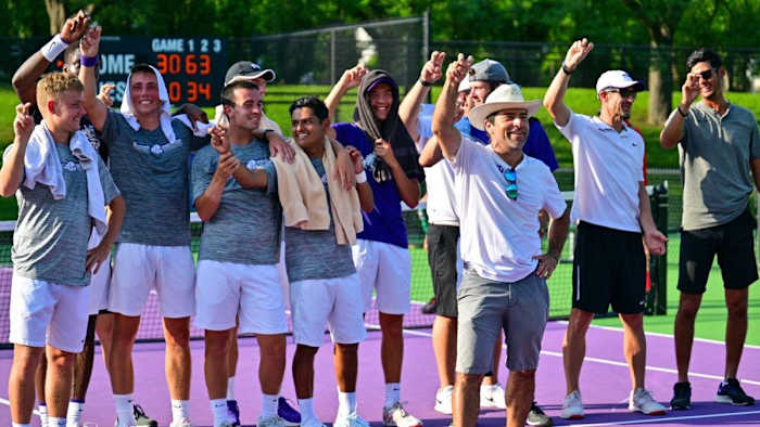 TCU men's tennis advances to the Sweet Sixteen after defeating Utah 4-0 in the Fort Worth Regional.